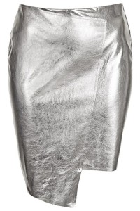 metallic skirt