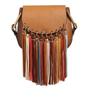 Chloé 'Small Hudson' Suede Tassels Leather Shoulder Bag ($2,390)