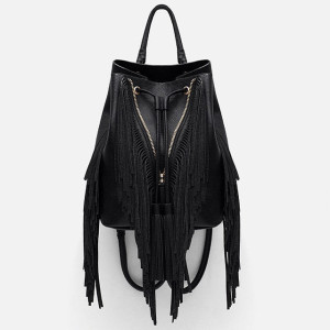 Zara Fringe Backpack ($60)